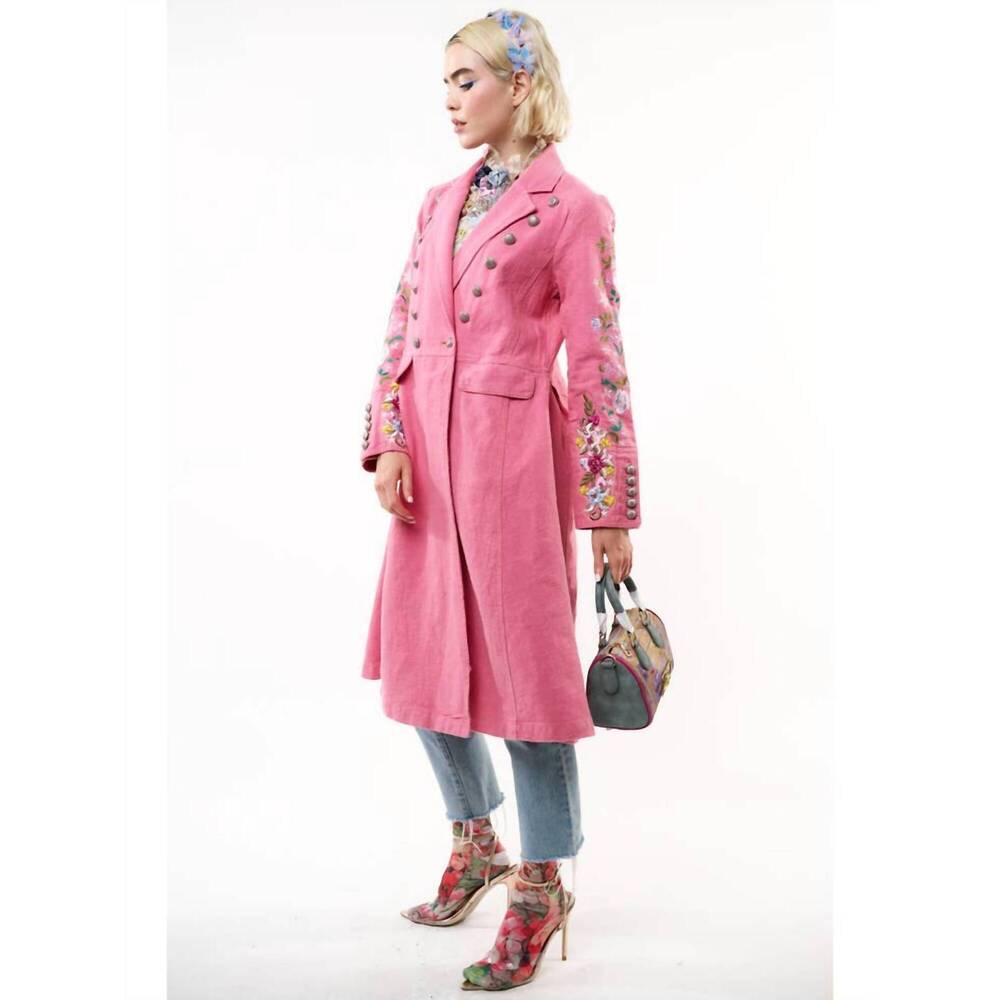 NEW ARATTA city coat in pink - Picture 3 of 4
